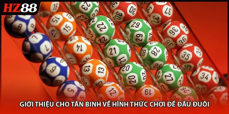 Giới thiệu cho tân binh về hình thức chơi đề đầu đuôi
